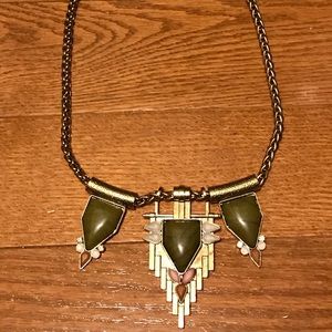 Tribal statement necklace